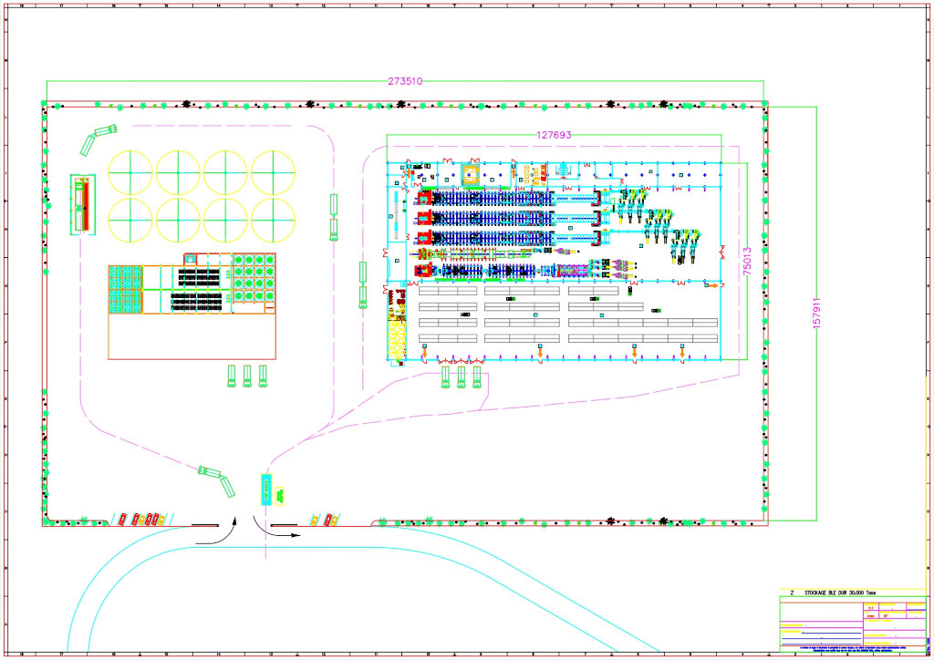 Modello impianto di macinazione - Congo