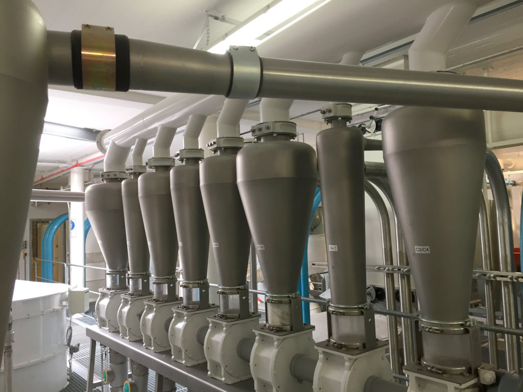 Installation de meunerie Italie