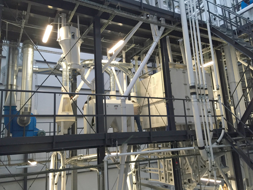 Installation de meunerie Pologne