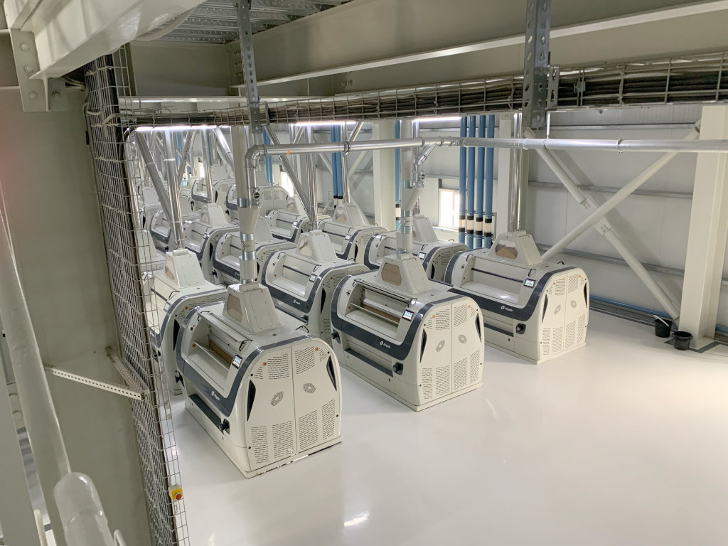 Rolling mills room - Uzbekistan